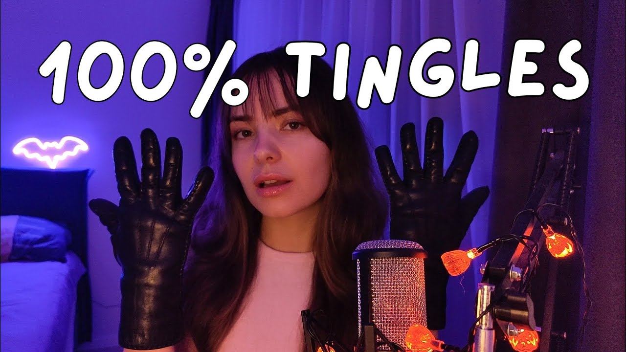 ASMR Leather Gloves 🧤 No talking 🤫 100% Tingles GUARANTEED