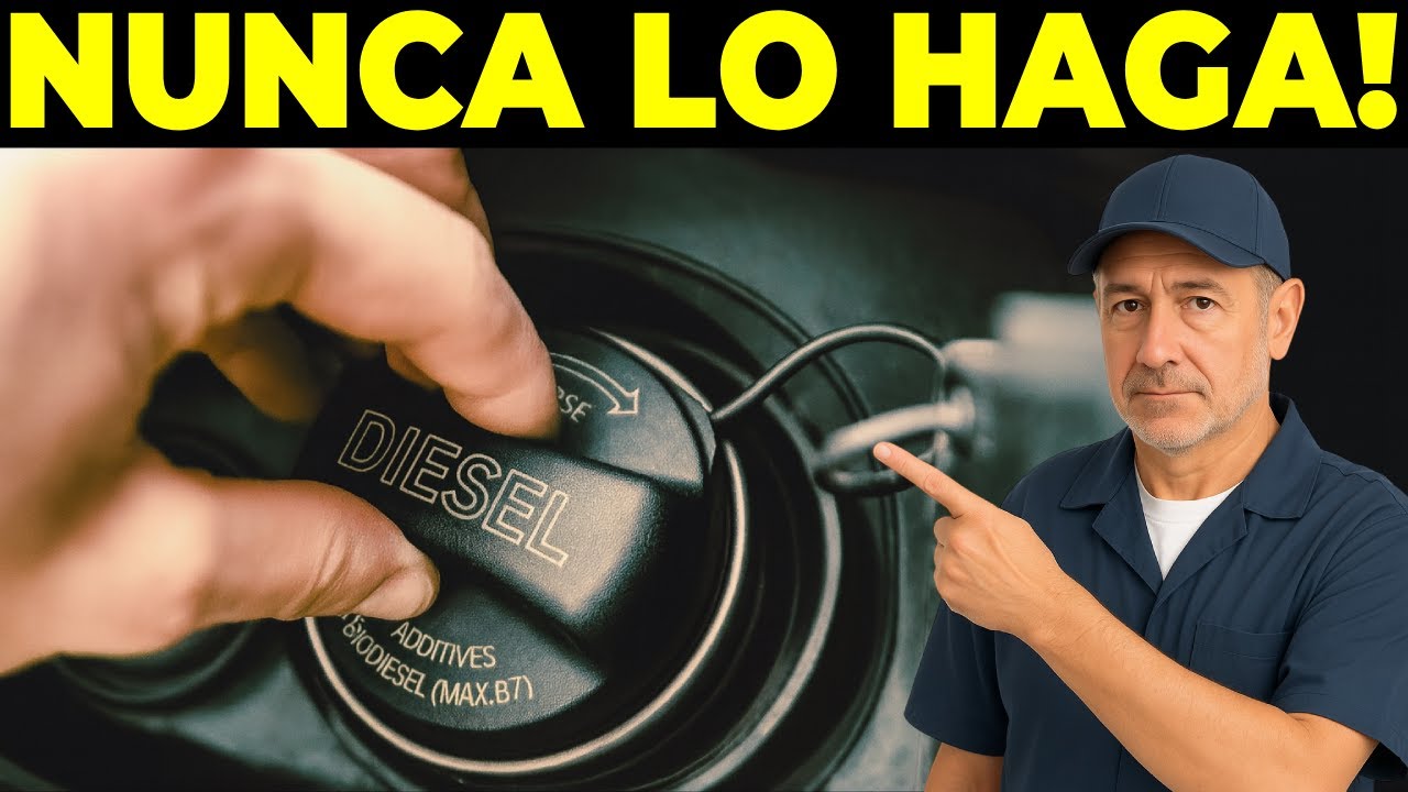 Dueños de diésel: NUNCA hagan ESTO antes de cargar combustible (el 75% se equivoca)