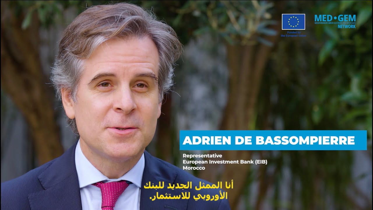 L'avenir de l'hydrogène vert au Maroc. Entretien avec Adrien de Bassompierre de la BEI