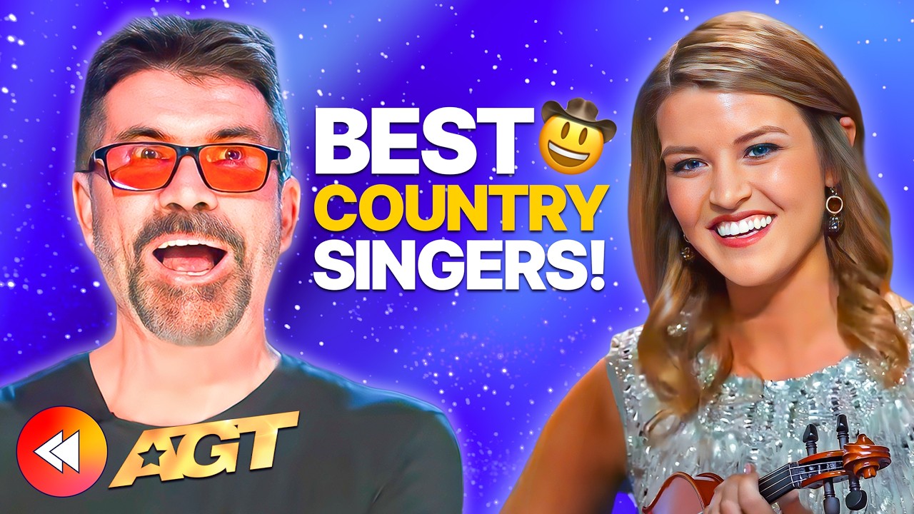 BEST Country Singers EVER On America's Got Talent! 🤠✨