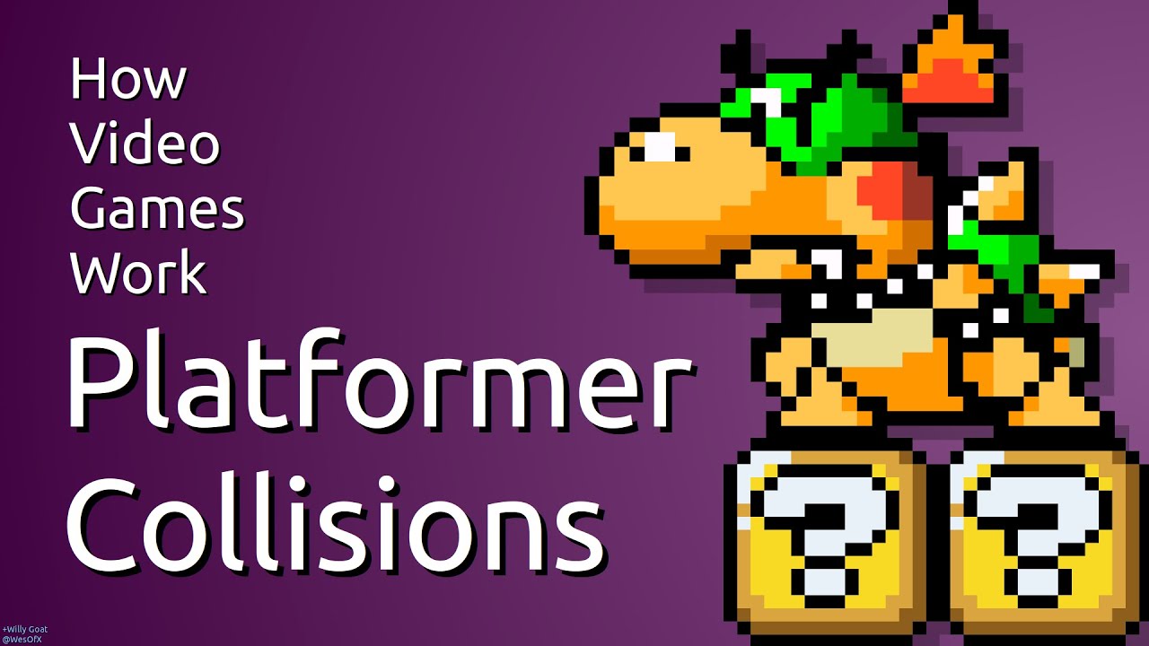 How Video Games Work - Platformer Collisions