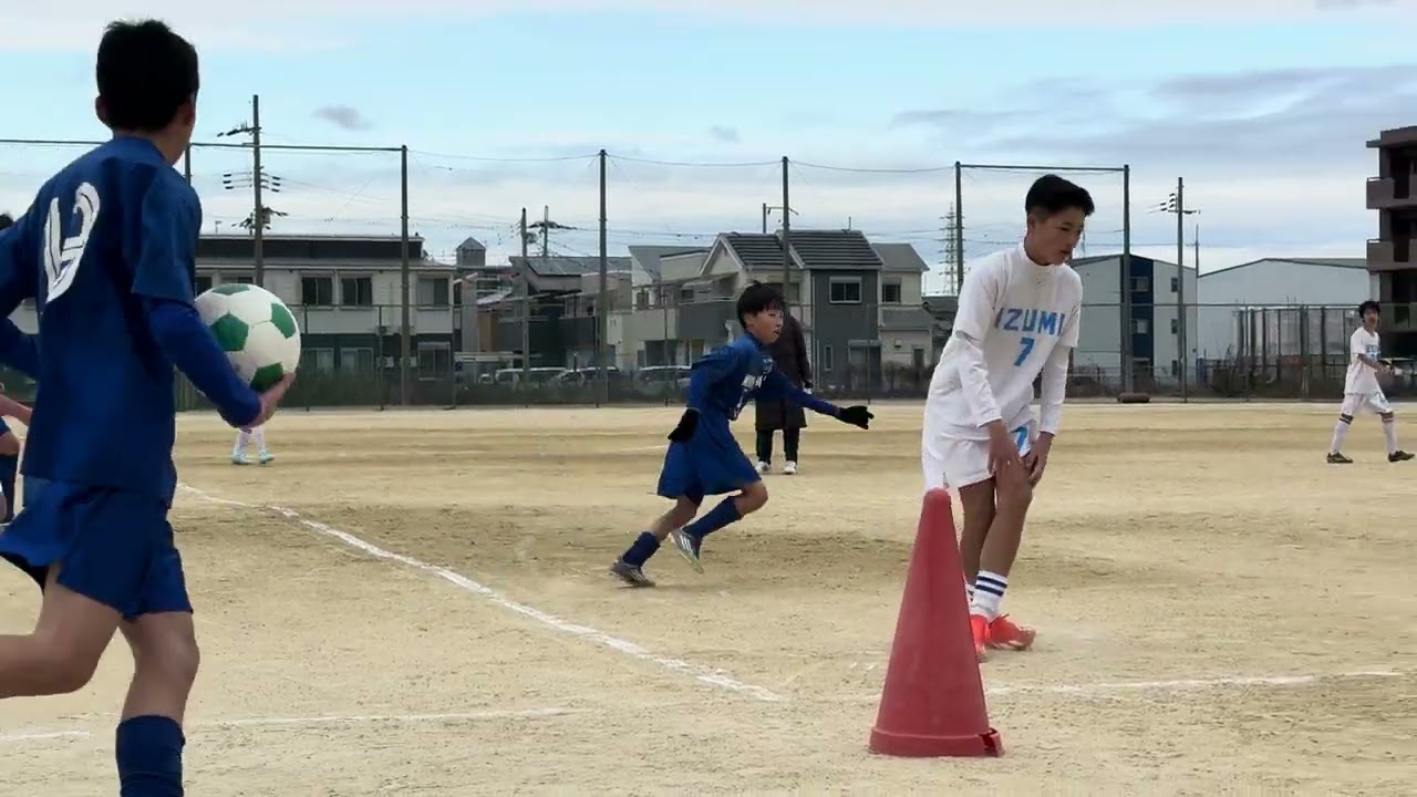 2026/2/7カナル練習試合 vs和泉前半2-0⚽️⚽️