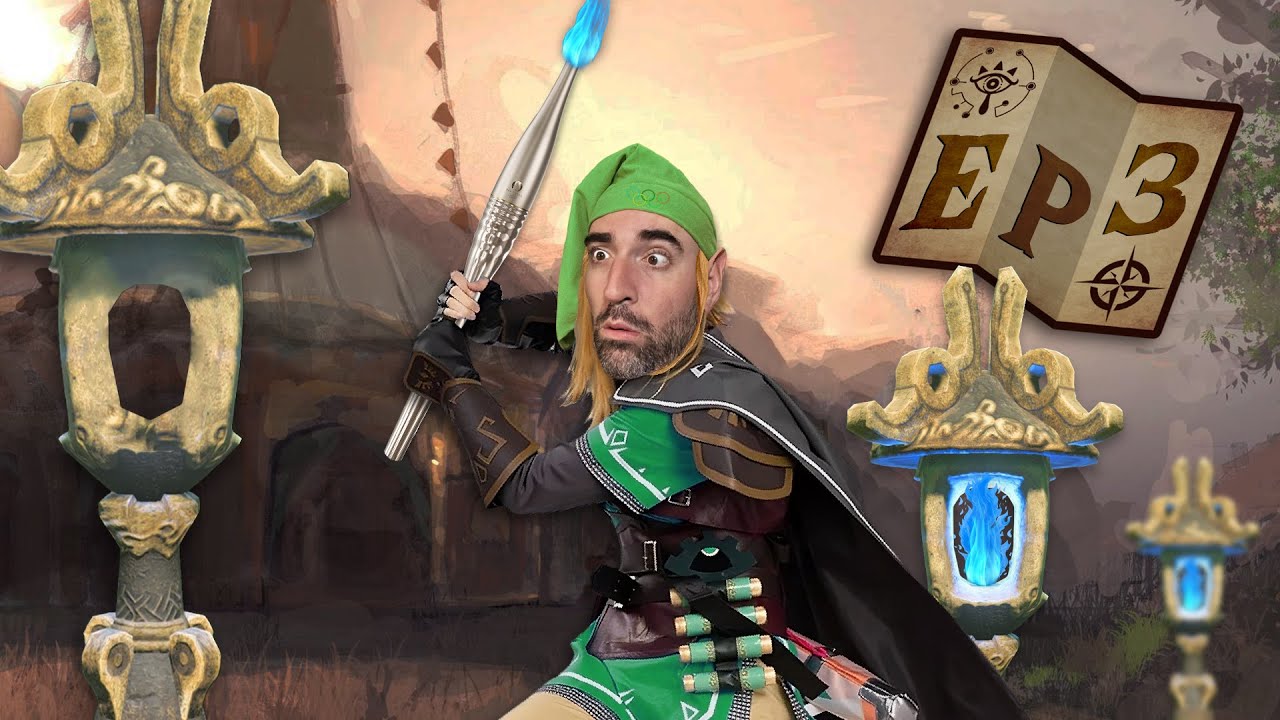 Link devient ATHLÈTE Olympique 🔥 Zelda BOTW EP3