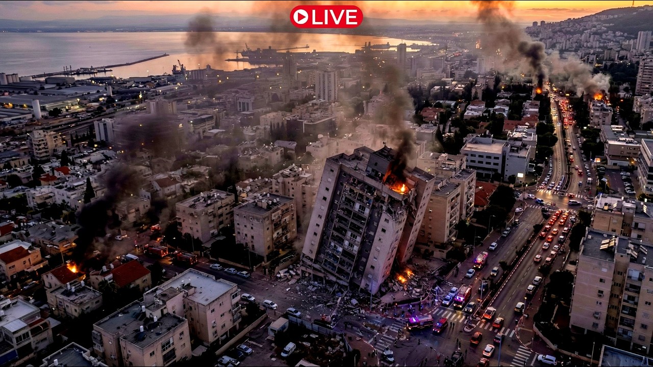 🔴 Iran Respon Israel dengan Serangan Massal — Ratusan Rudal Kiyamat Qubro Diluncurkan ke Tel Aviv