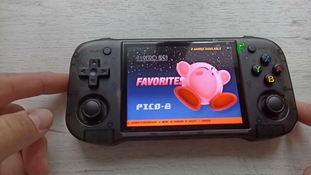 Инструкция по прошивке ArcOS на Game Console R46h + установка и настройка Portmaster