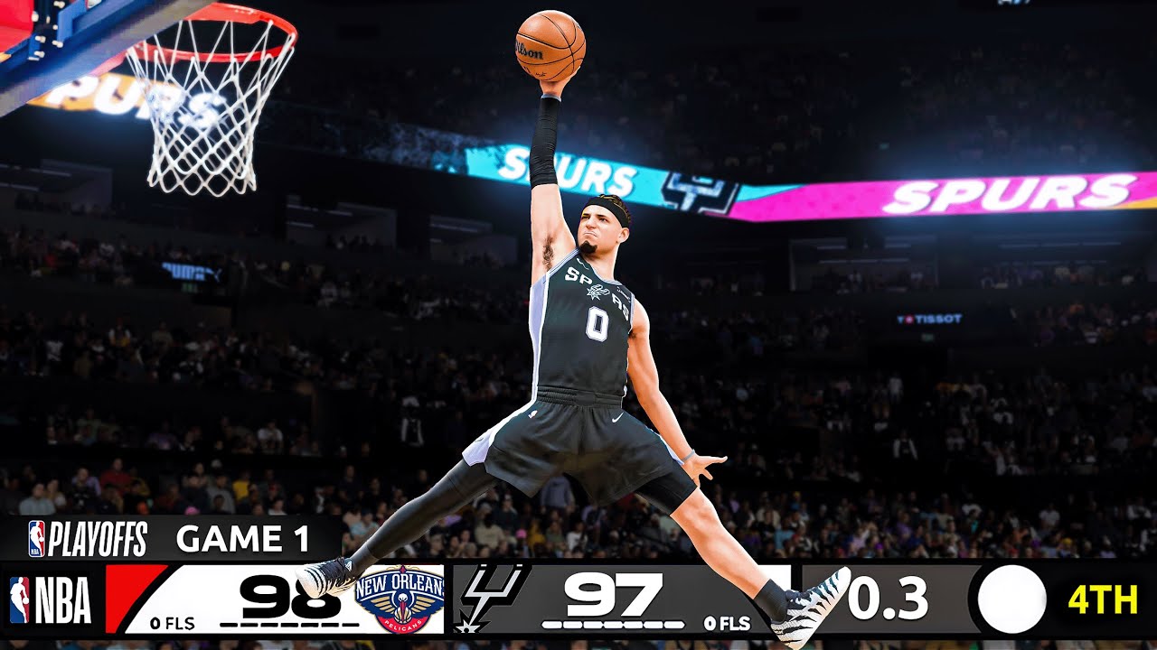 Самый безумный данк в истории плей-офф... NBA 2K26 MyCareer