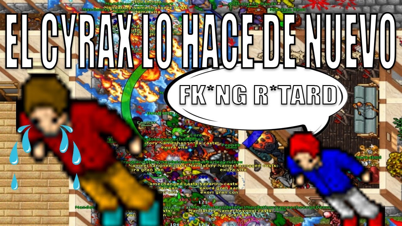 TIBIA GRAVITERA WAR THAIS - EL CYRAX LO HACE DE NUEVO