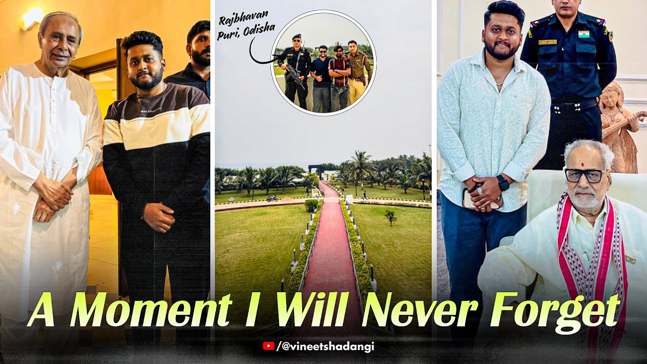 Raj Bhavan Odisha Experience | Jagannatha Darshan 🙏🏻 | Ex-Governor Program to Odisha
