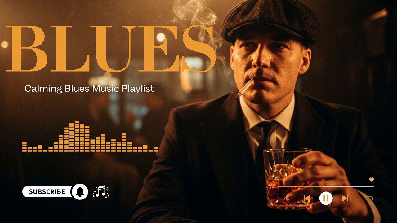 Whiskey Blues Chill Melodies | Relaxing Slow Blues Soulful Guitar Vibes 🎸