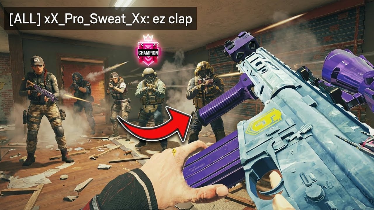 Rainbow Six Siege but Everyone’s a Sweat