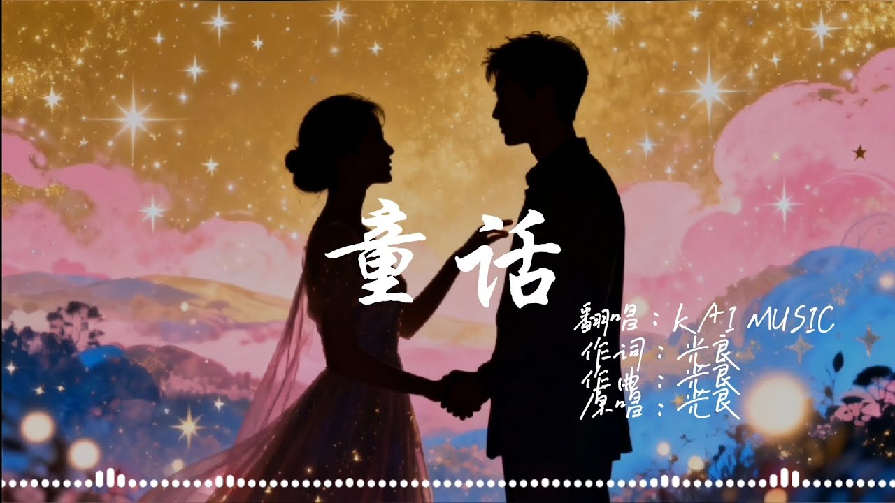 KAI - 童話（R&B版） 『我會變成童話裡 你愛的那個天使 張開雙手 變成翅膀守護你』〔高音質動態歌詞〕
