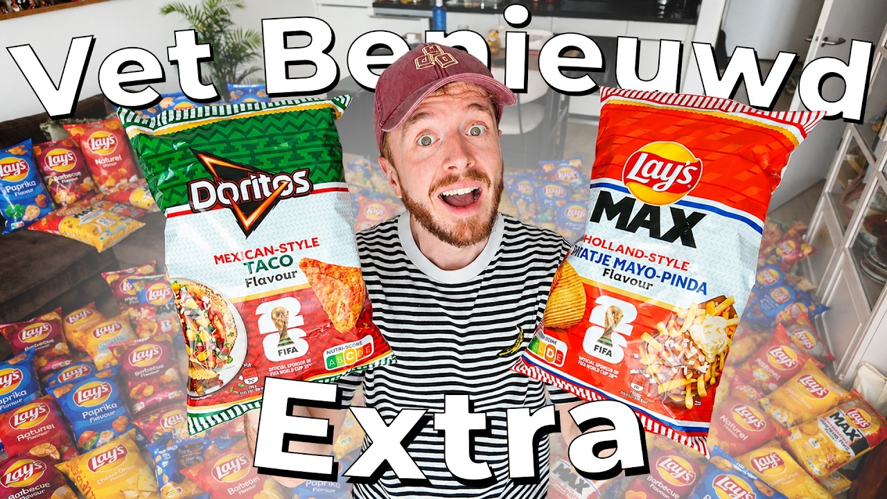 de NIEUWSTE (WK)CHIPS Smaken uit de Supermarkt Testen! 😱