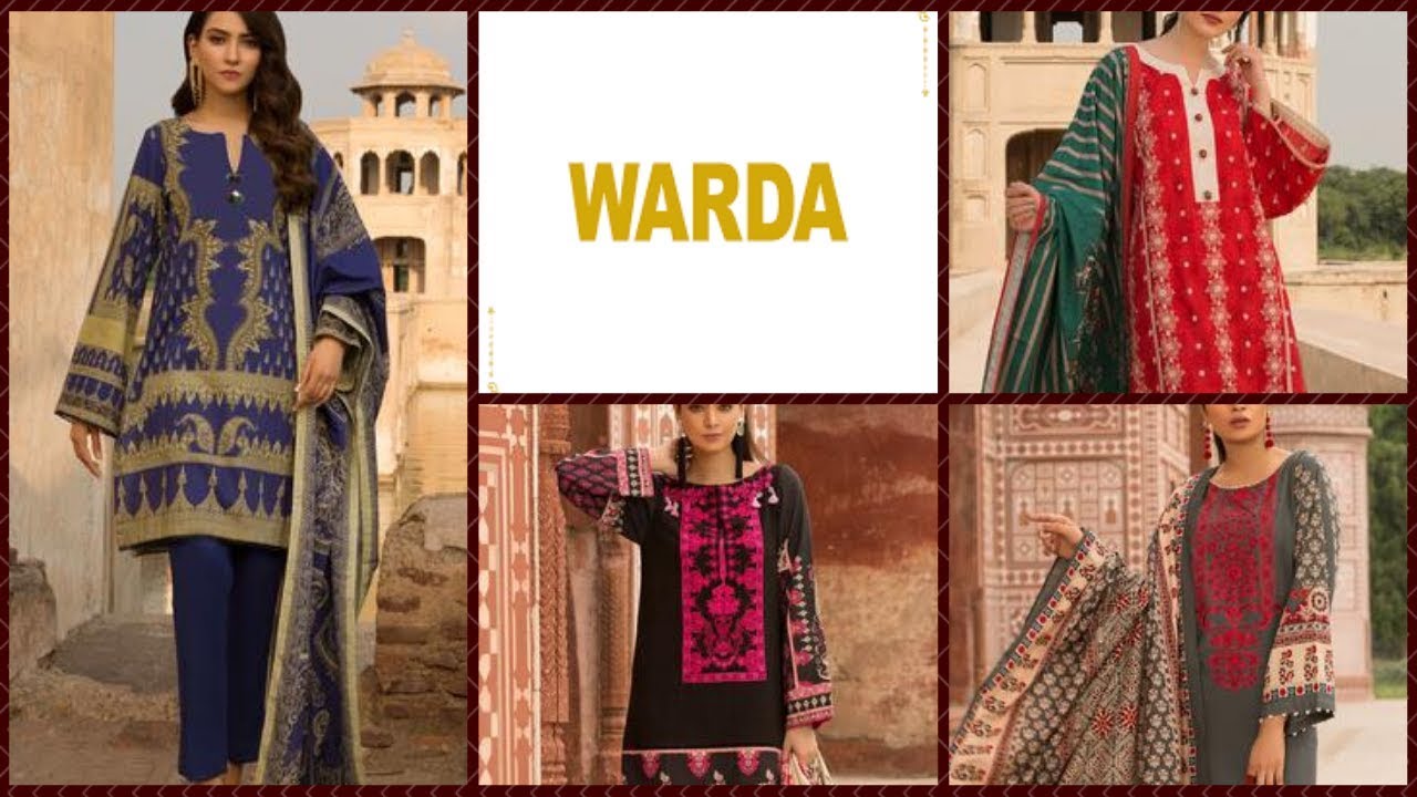 Warda Latest Unstitched 3-Piece Winter Collection 2019 With Prices