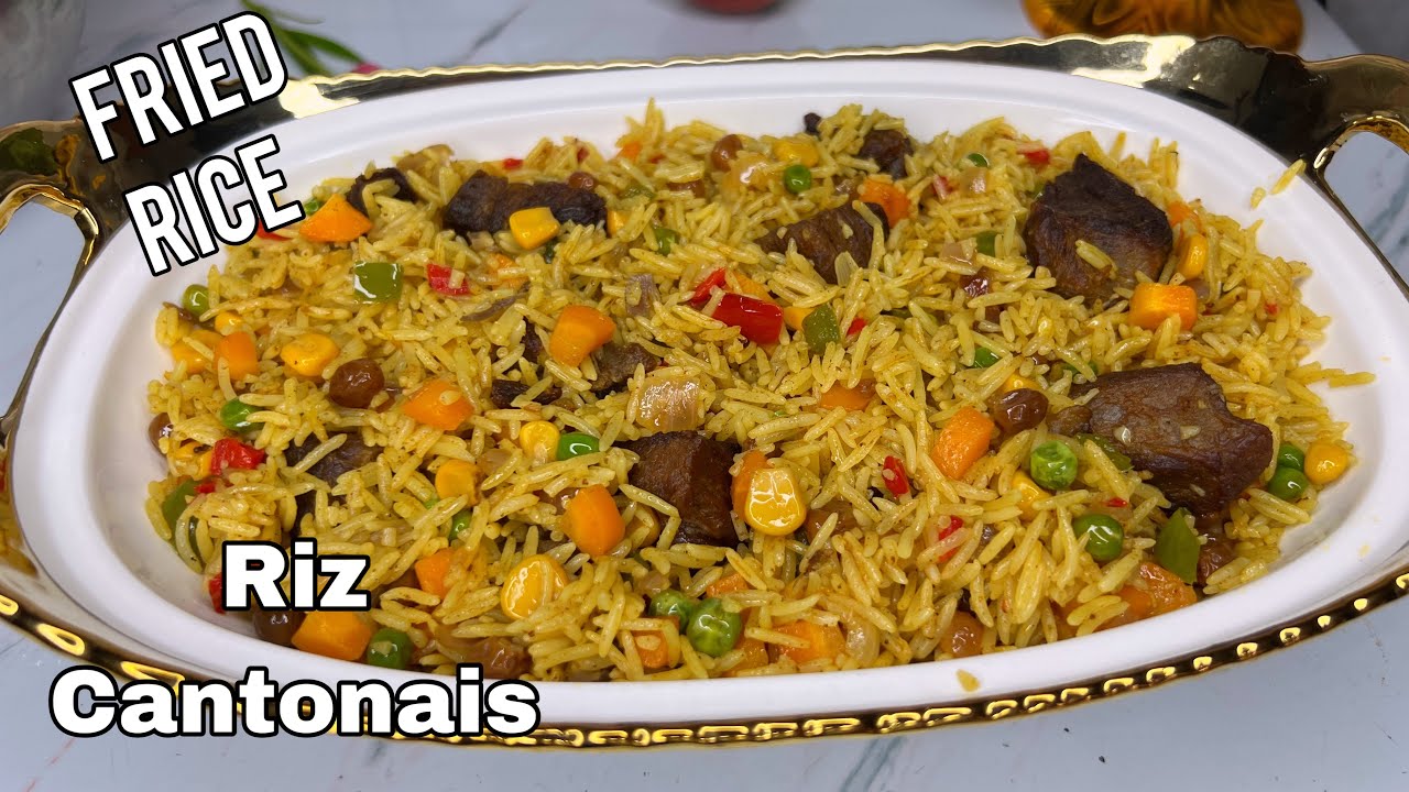RIZ CANTONAIS II FRIED RICE II RIZ SAUT&Eacute; AU B&OElig;UF