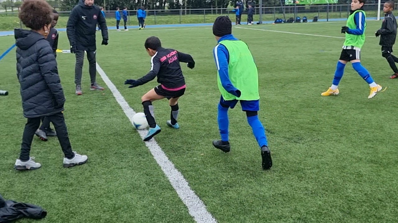 Villiers le bel 3-6 ESBF Bouafles academie 2 ème mi-temps resultat final  U11 (génération 2011)