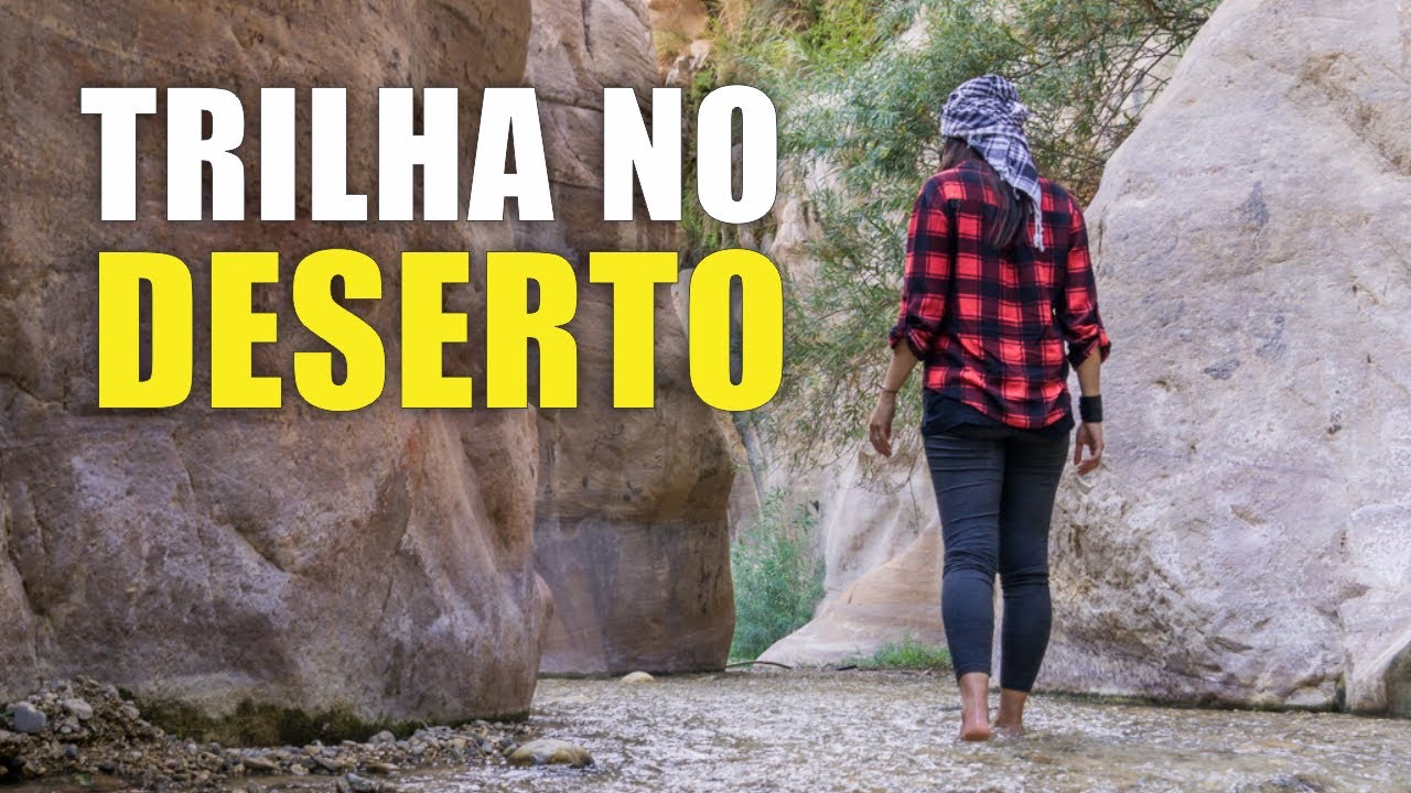 Um OÁSIS no DESERTO | Trilha na Jordânia