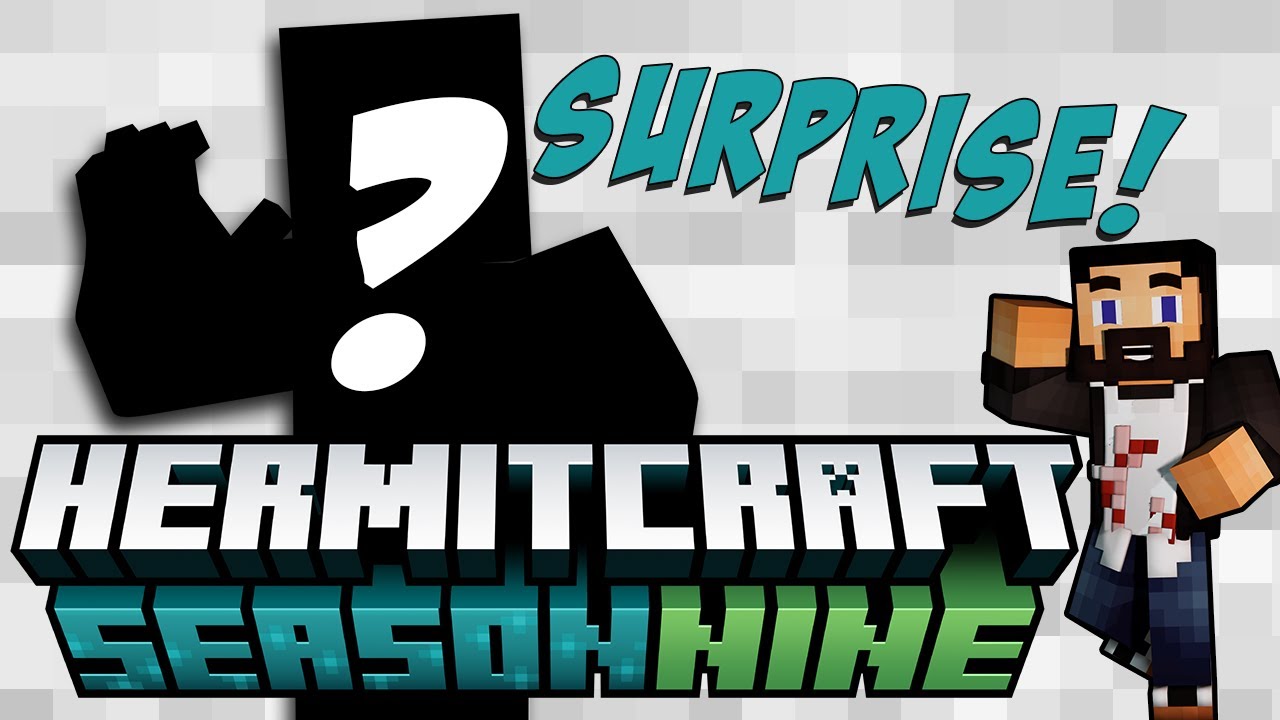 HERMITCRAFT SEASON 9 - EP32 - Surprise Guest And The MOST USELESS Card!