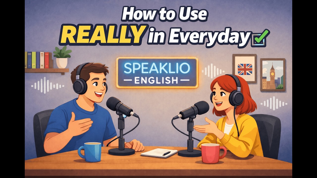 How to Use REALLY in Everyday English | Real Life Conversations
