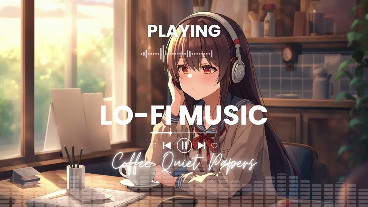 Quiet Cafe Reflections Relaxing LoFi Coffee Music for Study Work Focus