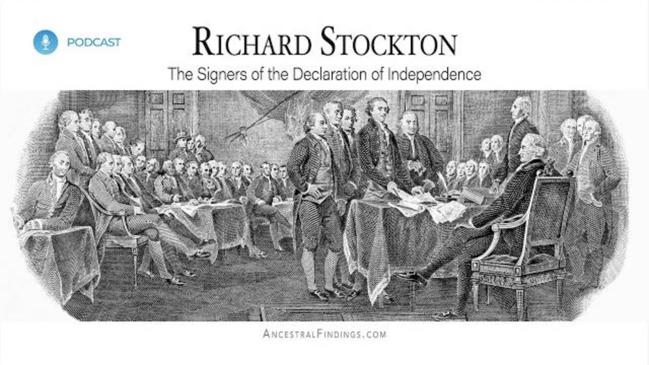 AF-831: Richard Stockton: The Signers of the Declaration of Independence | Ancestral Findings