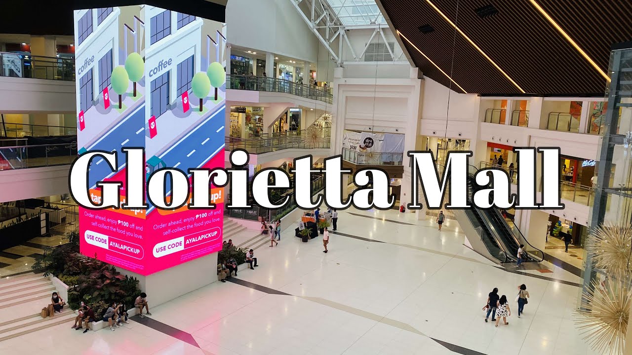[4k] Glorietta Mall, Makati City, Philippines | Walking Tour