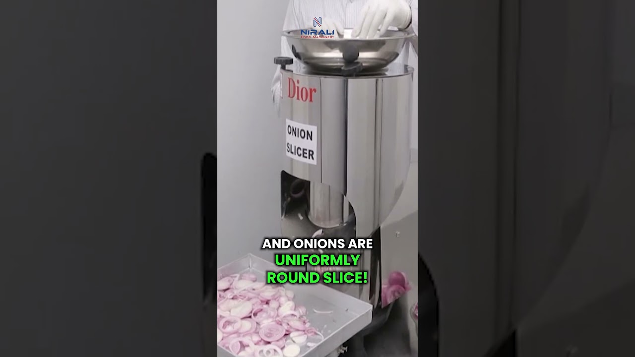 Onion Slicer Machine – High Capacity Model
