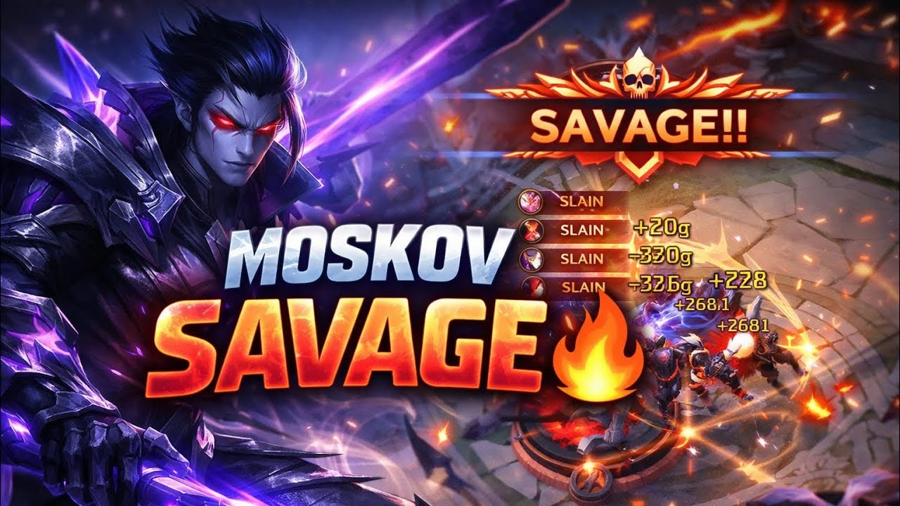 Mythic Rank Moskov Gameplay | Full Damage Build BD