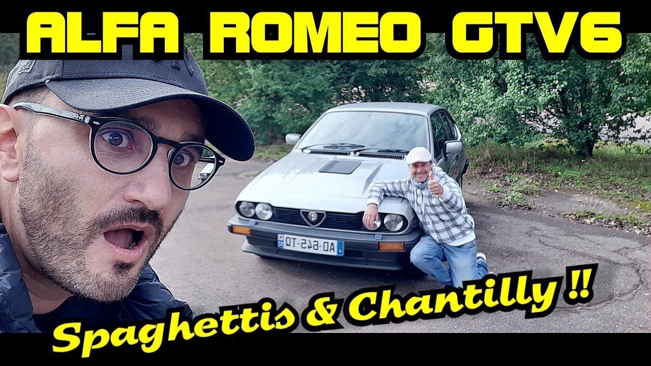Alfa Romeo GTV6, spaghetti et chantilly...