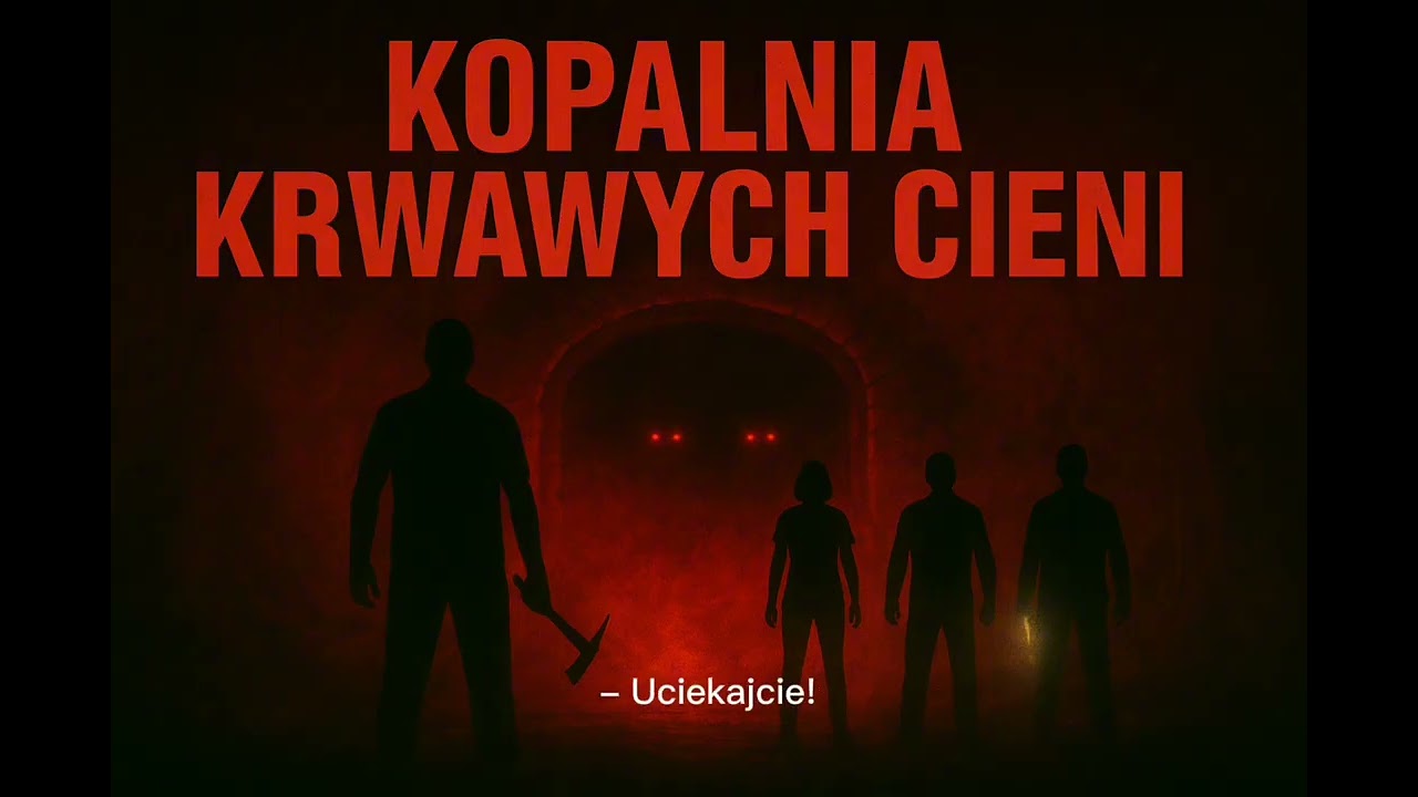 Kopalnia Krwawych Cieni 👁️ Mroczny horror z opuszczonej kopalni | Audiobook PL