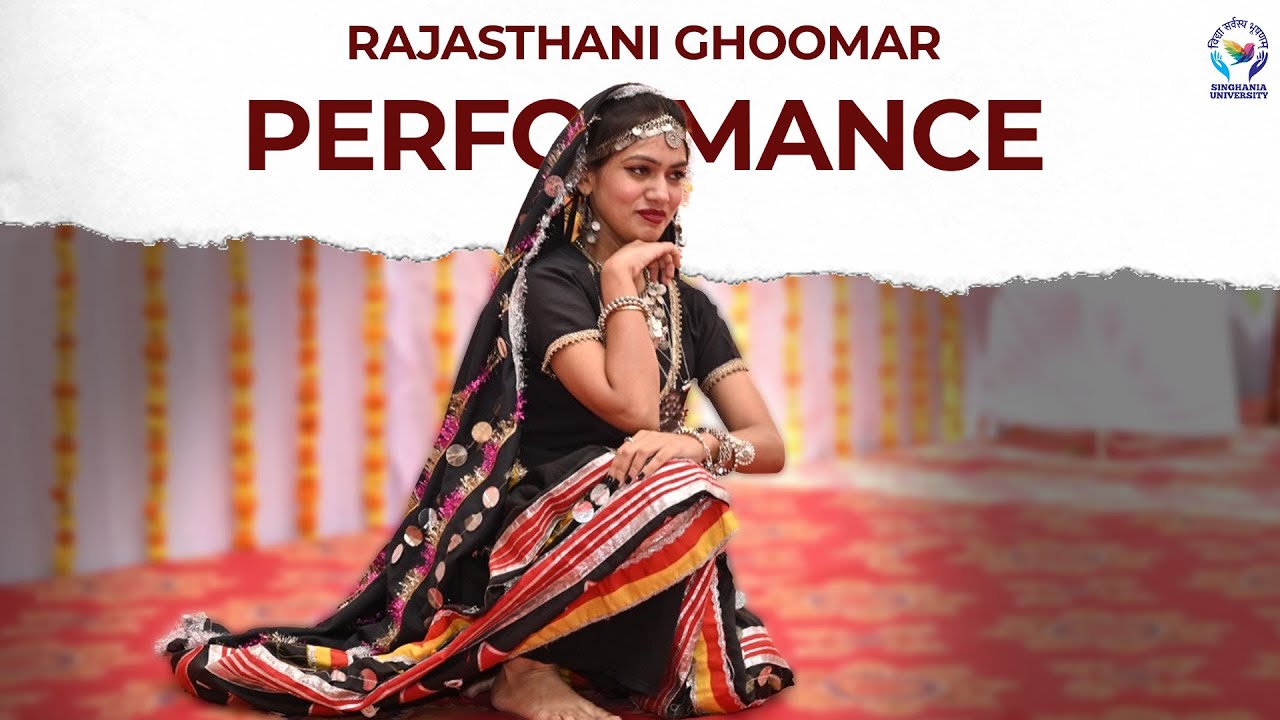 Rajasthani Ghoomar Performance | Celebrating Culture & Heritage at Singhania University
