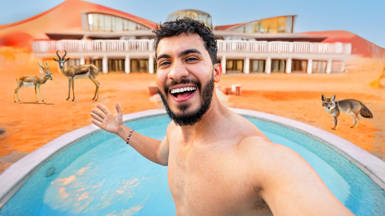 Fui al hotel más LUJOSO del DESIERTO en ÁFRICA