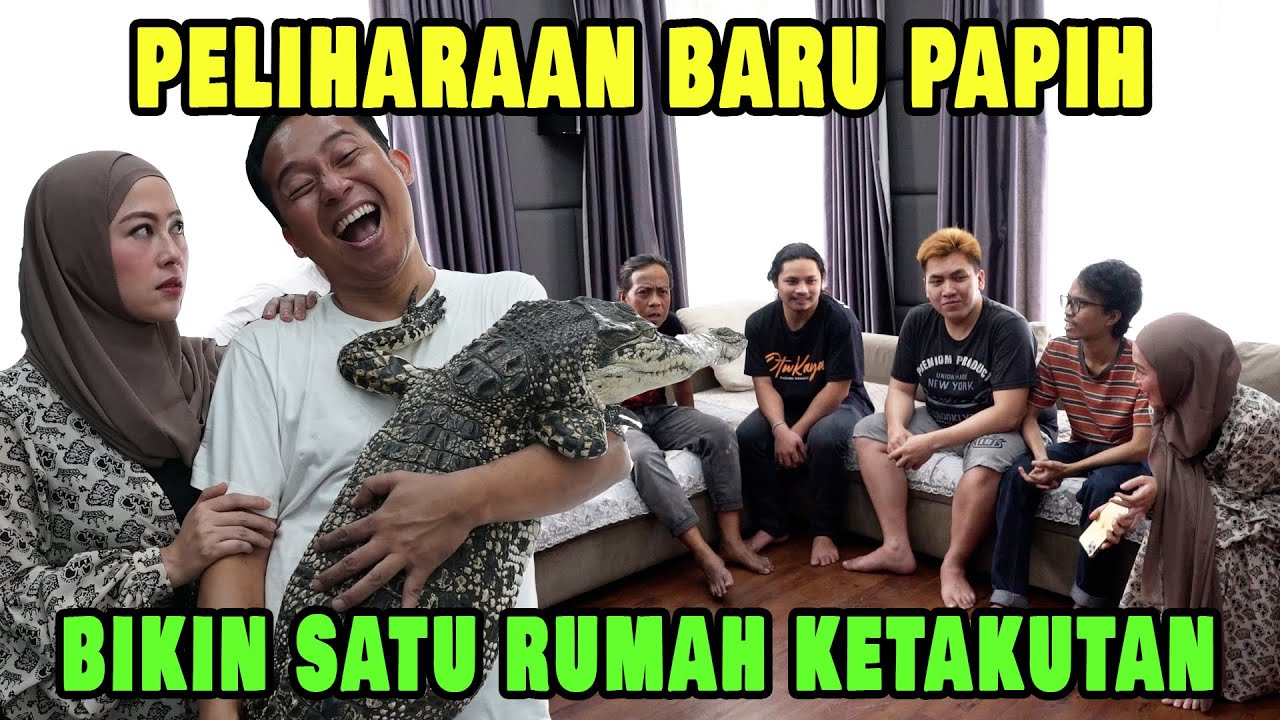 PELIHARAAN BARU PAPIH, BERHASIL BIKIN SATU RUMAH KETAKUTAN!!