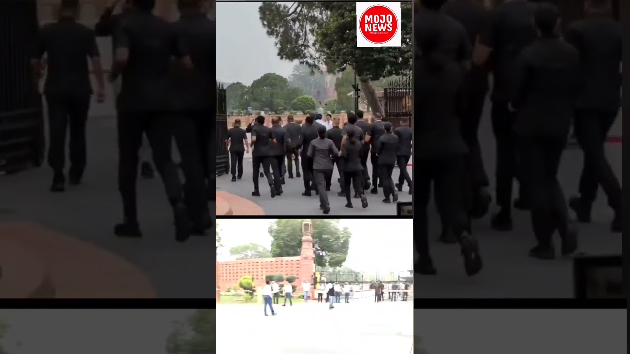 Security Tightened Around Parliament Amid Students' 