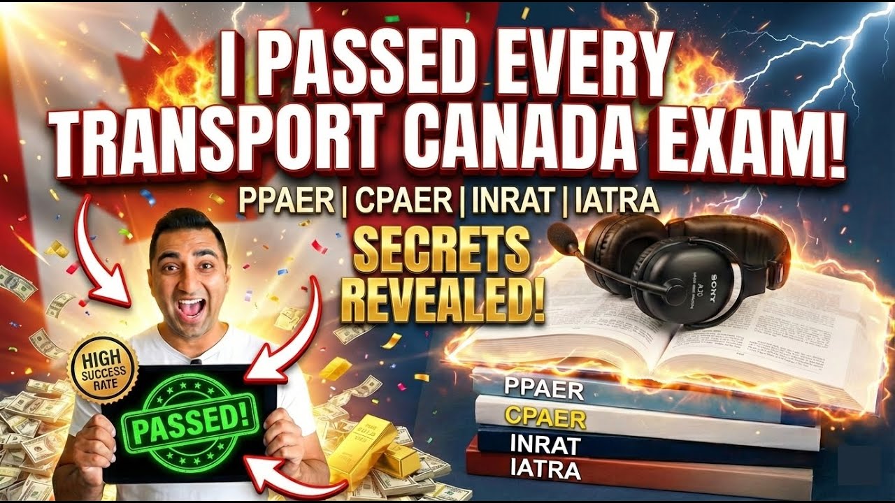 How to pass your Transport Canada Exams? PPAER | CPAER | INRAT | IATRA Exam Writing Tips