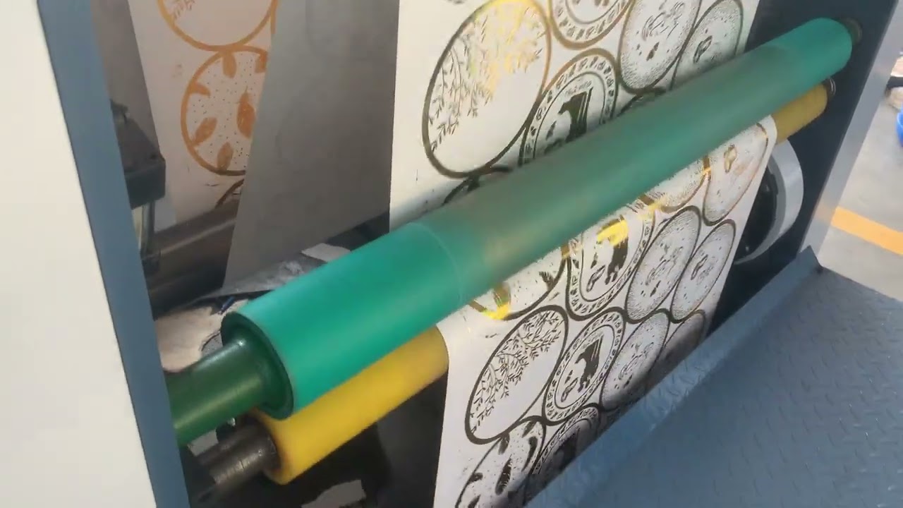 Automatic Roll to Roll Hot Foil Stamping Machine