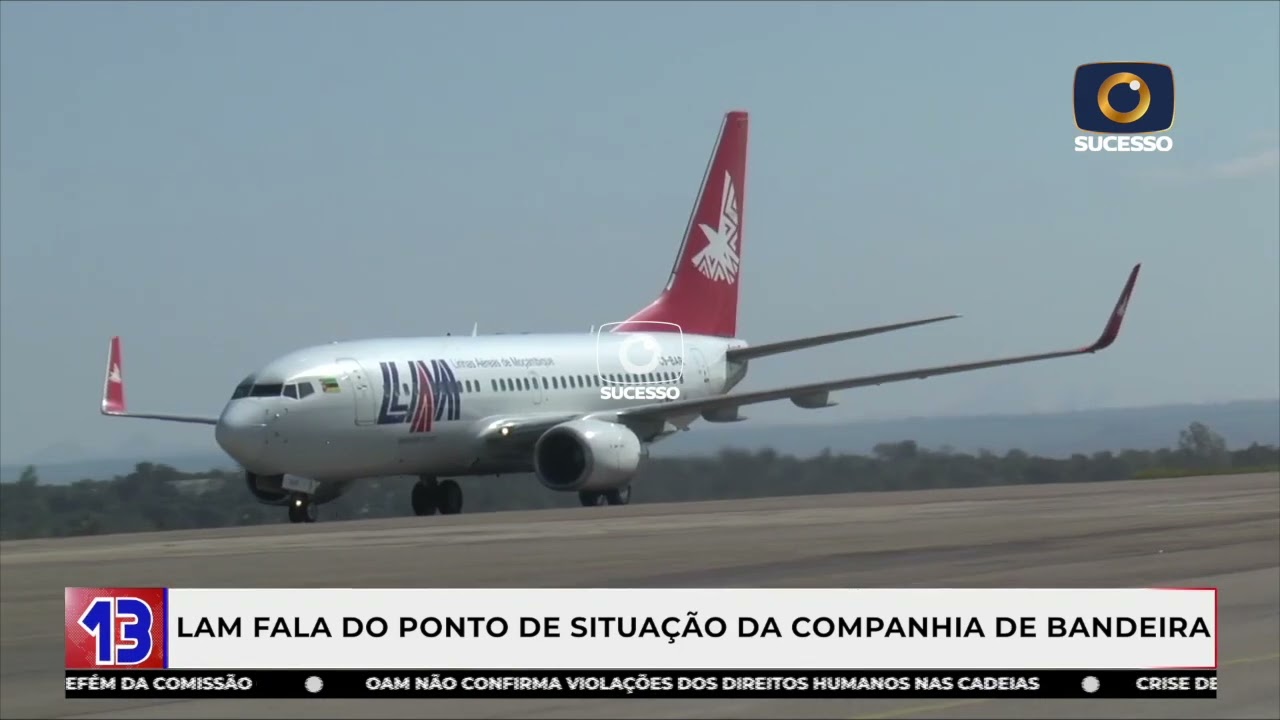 LAM CONFIRMA CRISE E REVELA ESTAR A OPERAR COM APENAS TRÊS AVIÕES