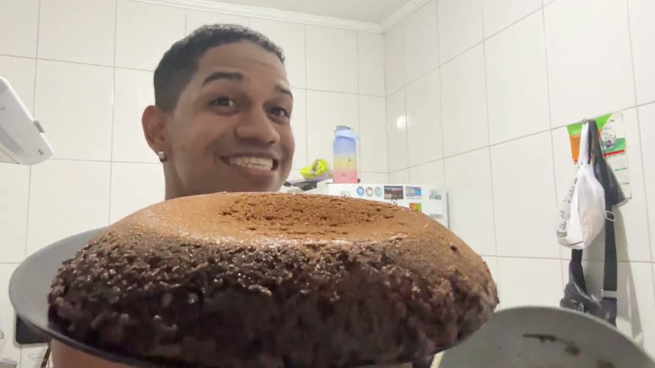 BOLO DE BRIGADEIRO NA FRIGIDEIRA