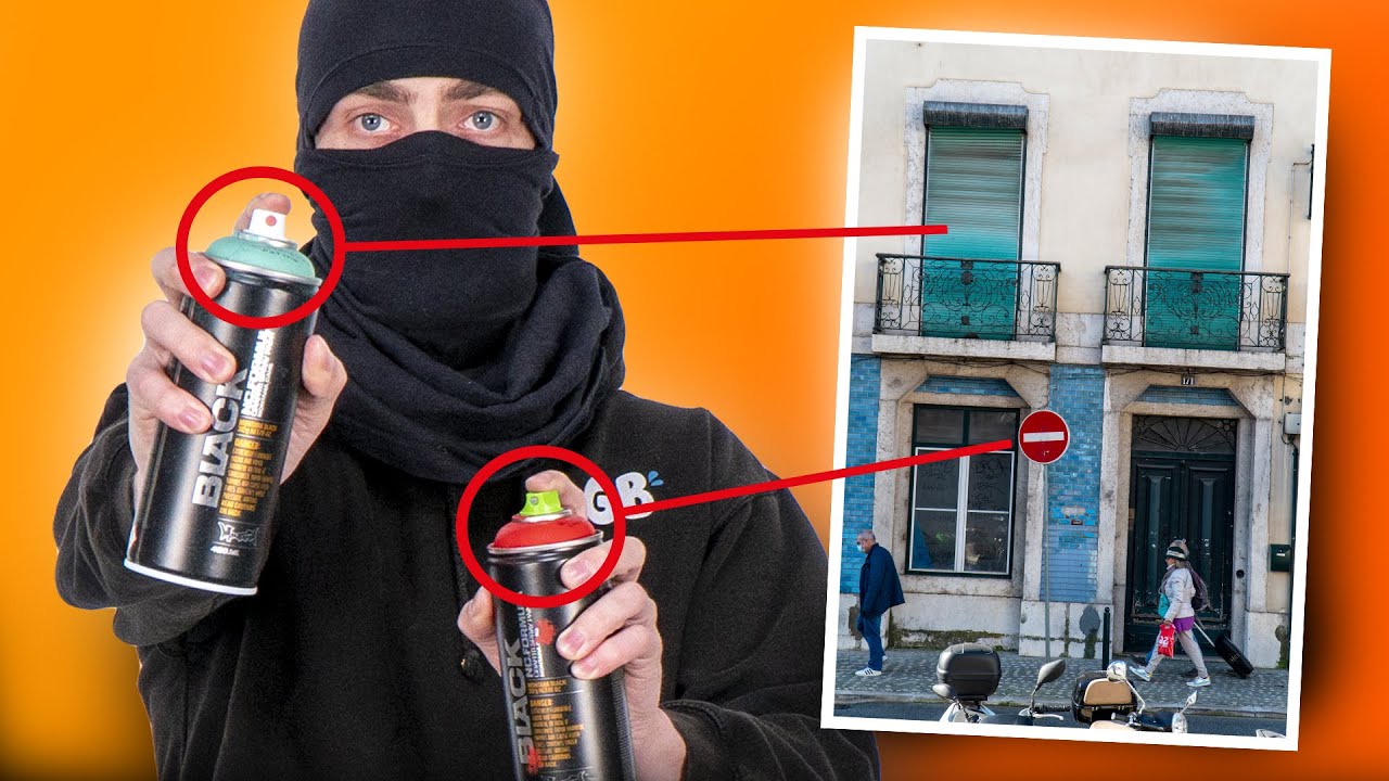 Граффити-путешествие в Лиссабон