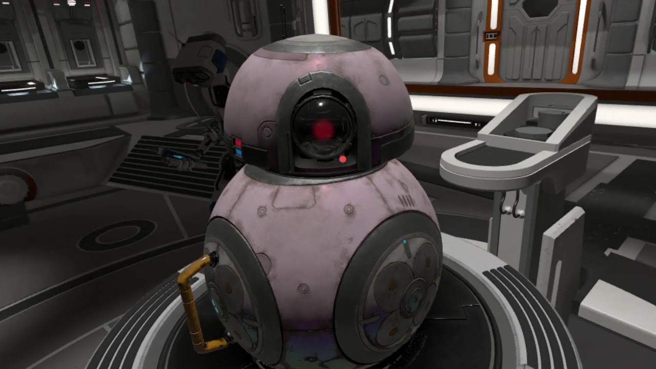 Droid Buddies! BB8 is my buddy now. | Star Wars:Droid Repair Bay | HTC Vive