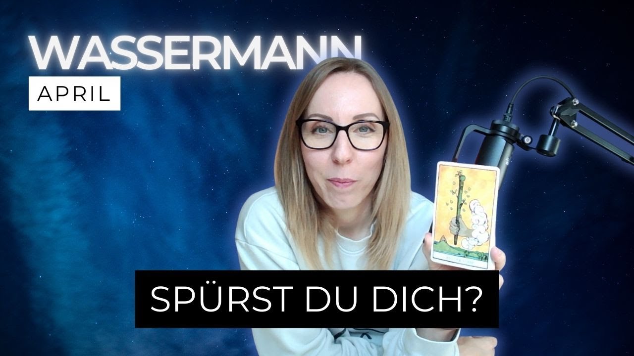 WASSERMANN ♒️ Gib deinen Gefühlen (wieder) Raum #herzheilung | April 2025 • Tarot & Psyche