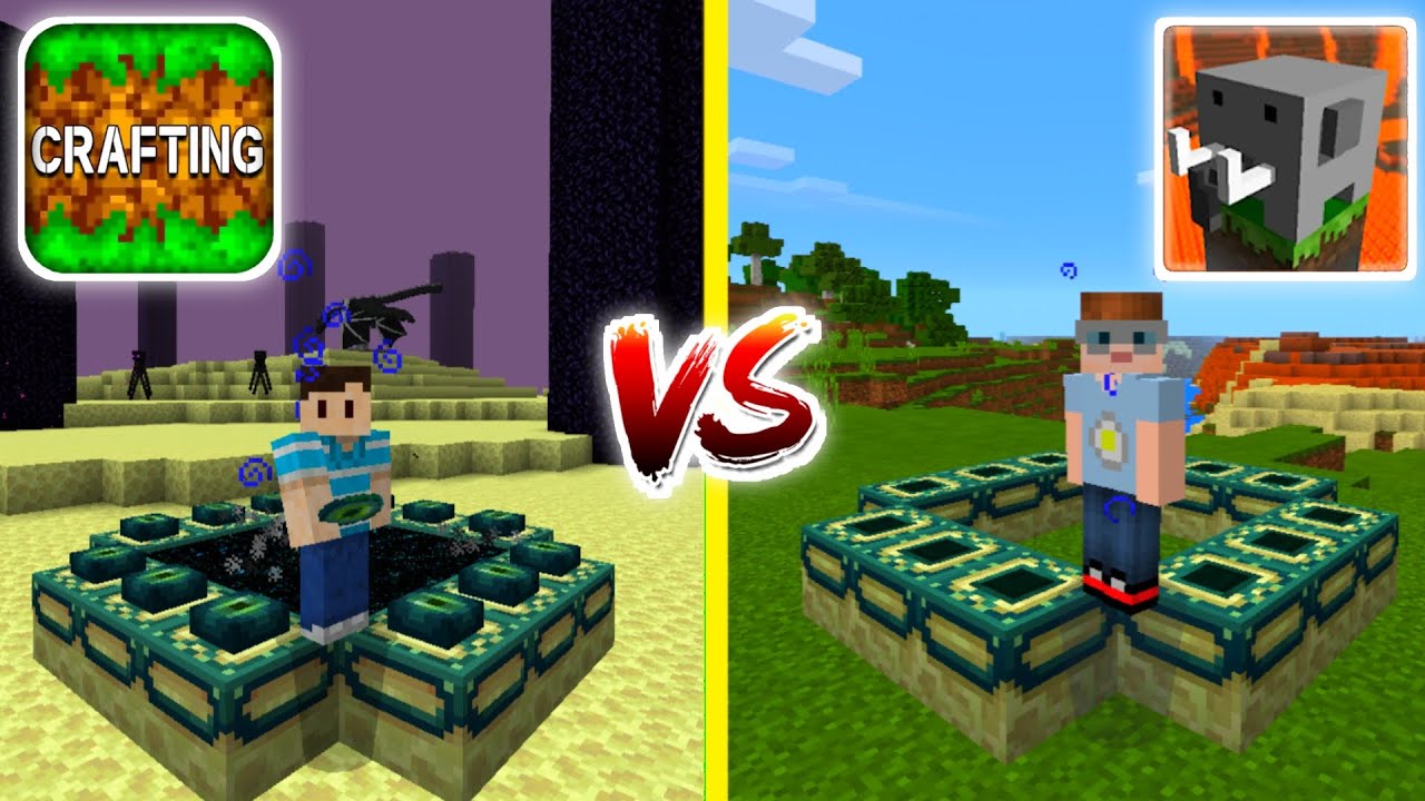 Crafting and Building 1.18 PORTALS vs UPDATED Craftsman and Building PORTALS