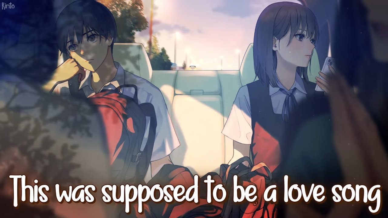 Nightcore - Supposed To Be a Love Song (Anson Seabra) - (Lyrics)