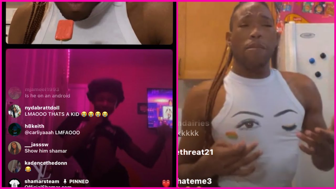 SHAMAR GETS MAD AT FAN DOING THE SHAMAR SHUFFLE💀💀💀💀MUST WATCH