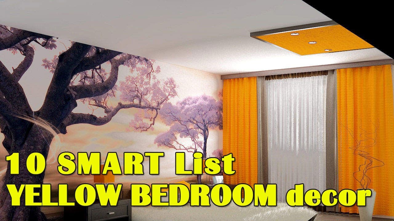 Top 10 Yellow Bedroom Decor Tips: Decorating Bedroom With Yellow - Bedroom Decor Ideas