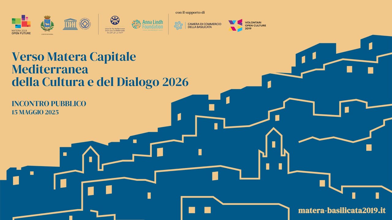 Incontro pubblico / Verso Matera Capitale Mediterranea della Cultura e del Dialogo 2026