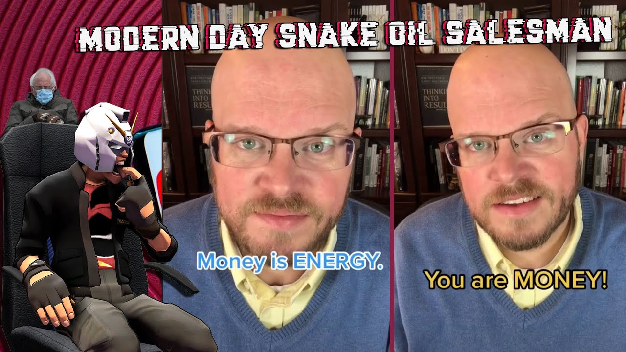 Stop Being poor Money Is Energy!│ The modern Day Snake Oil Salesman