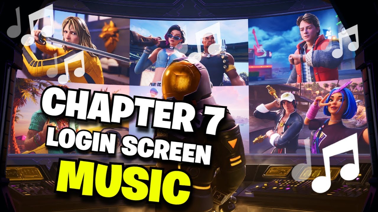 Fortnite | CHAPTER 7 LOGIN/START SCREEN Music - v39.00