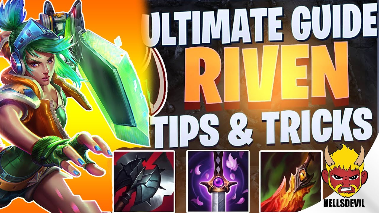 WILD RIFT: ПОЛНОЕ РУКОВОДСТВО ПО RIVEN | СОВЕТЫ И ПОДСКАЗКИ | Руководство и сборка