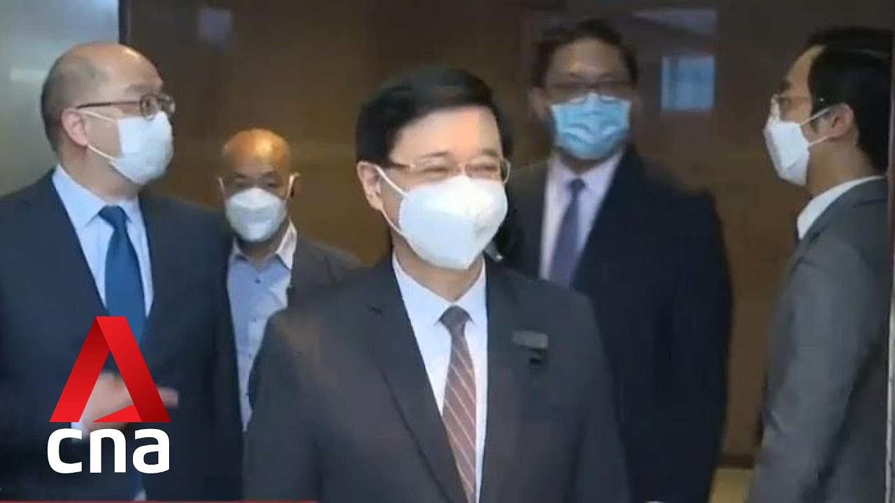 HK chief executive election: John Lee says Article 23 security legislation will be priority