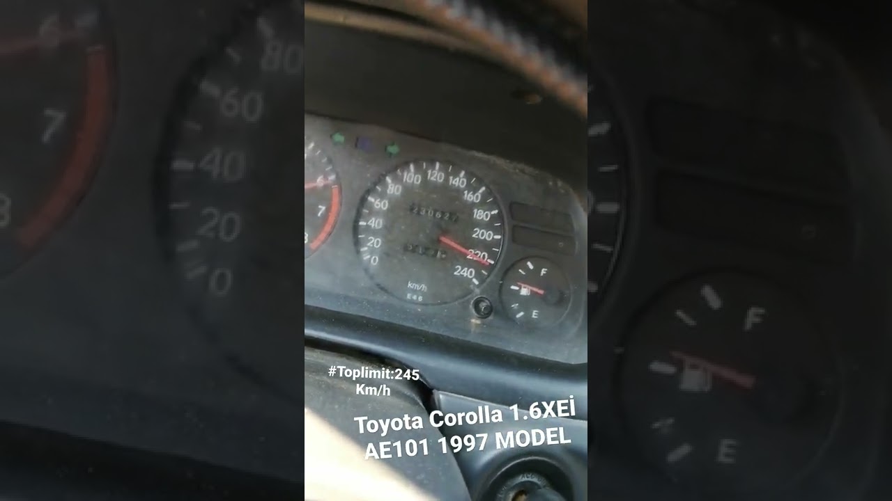 Toyota Corolla 1997 1.6 XEİ Nam-I diğer EFSANE KASA❤️